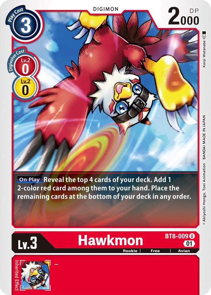 Hawkmon card image