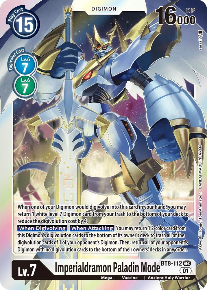 Imperialdramon Paladin Mode card image