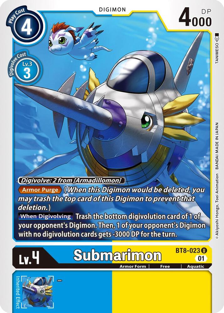 Submarimon card image