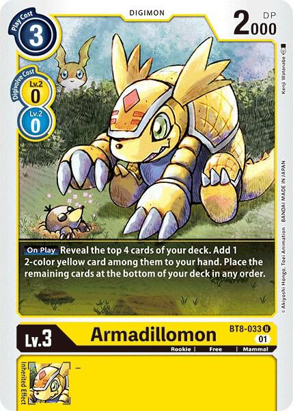 Armadillomon card image