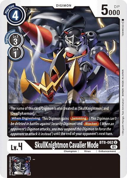 SkullKnightmon Cavalier Mode card image