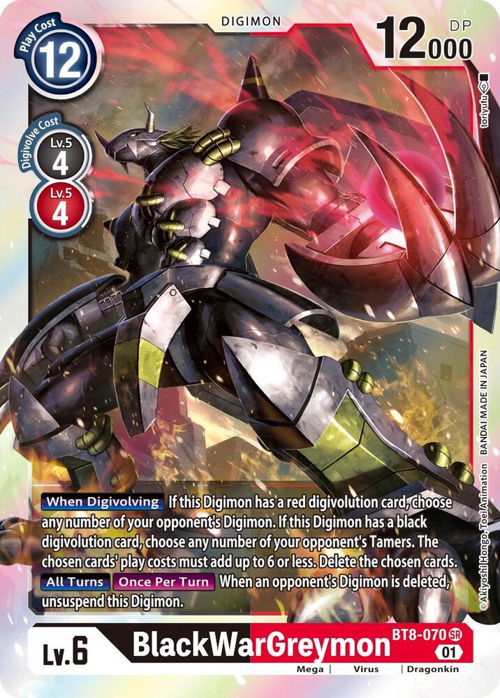 BlackWarGreymon card image