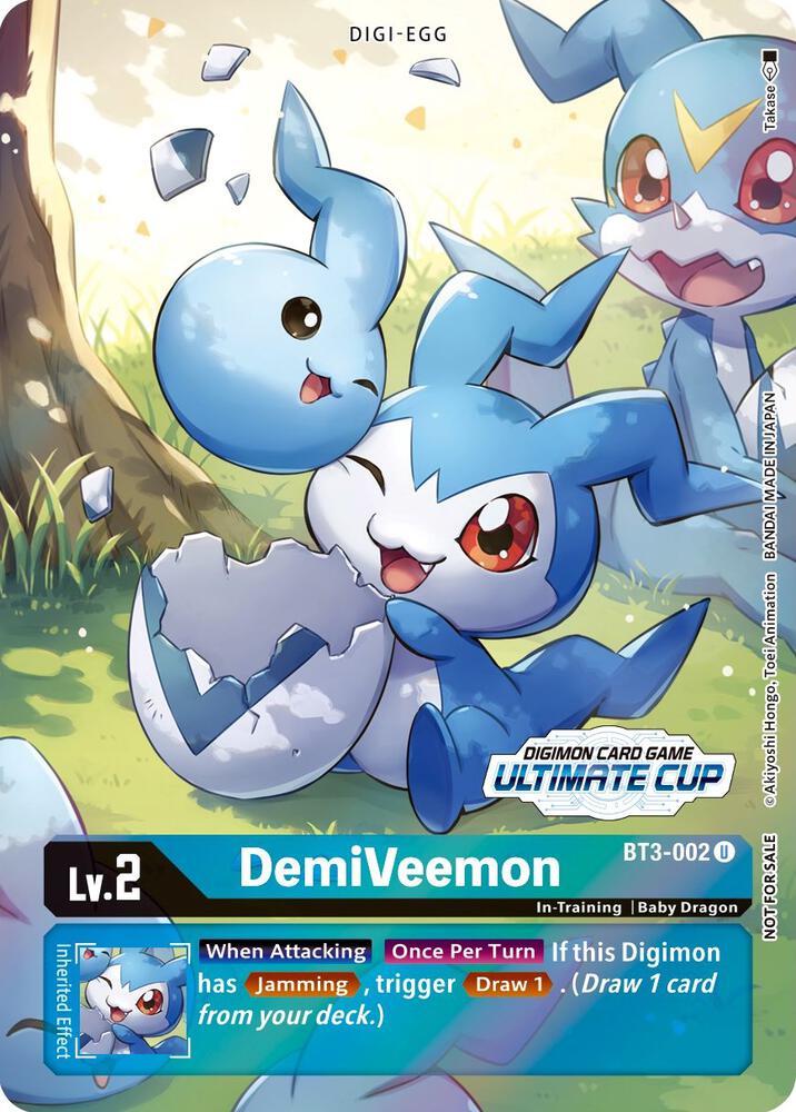 DemiVeemon - BT3-002 (Ultimate Cup 2022) card image
