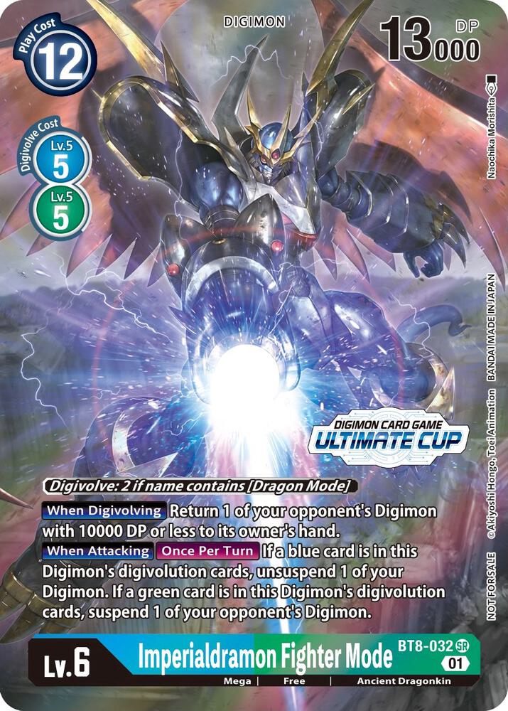 Imperialdramon Fighter Mode - BT8-032 (Ultimate Cup 2022) card image