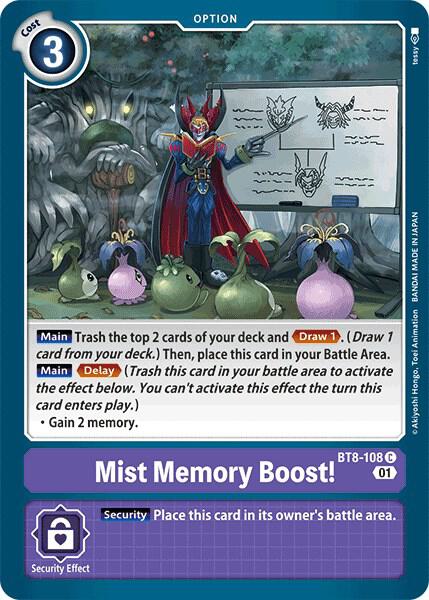 Mist Memory Boost! card image