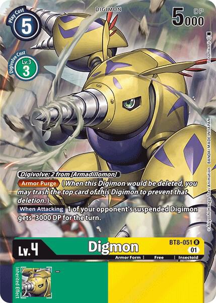 Digmon (Alternate Art) card image