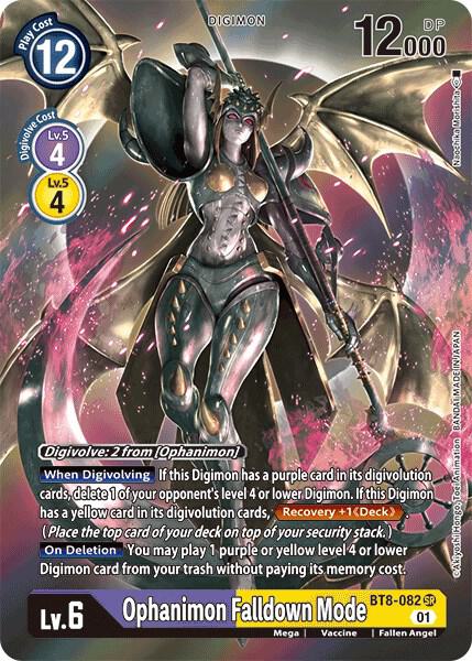 Ophanimon Falldown Mode (Alternate Art) card image