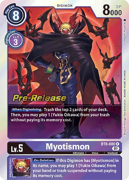 Myotismon card image
