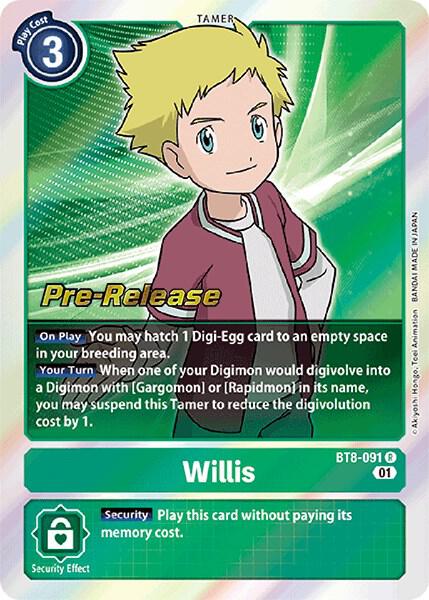 Willis card image