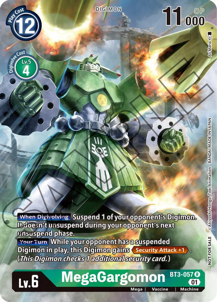 MegaGargomon (Tamer's Card Set 1) card image