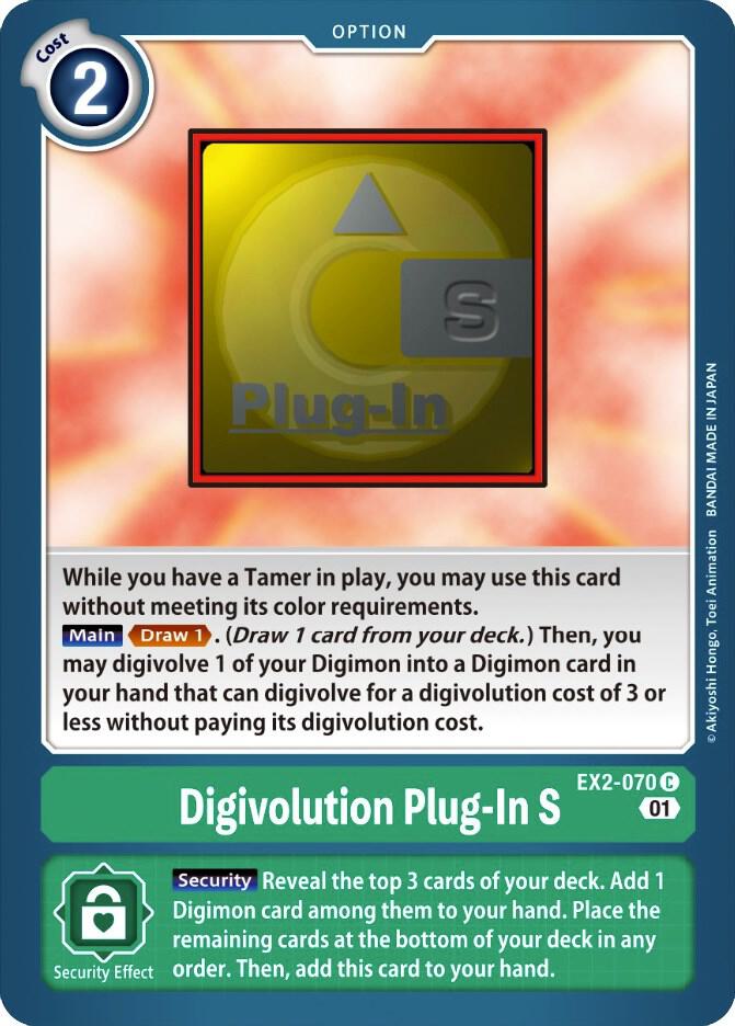 Digivolution Plug-In S card image