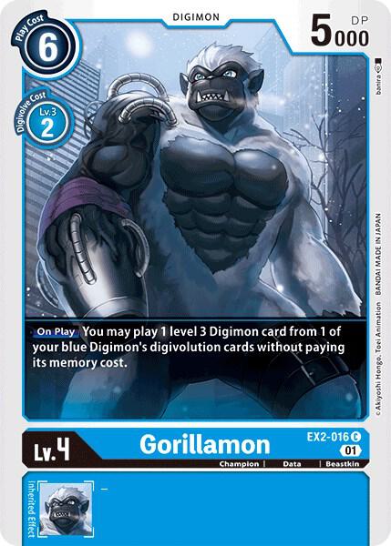 Gorillamon card image