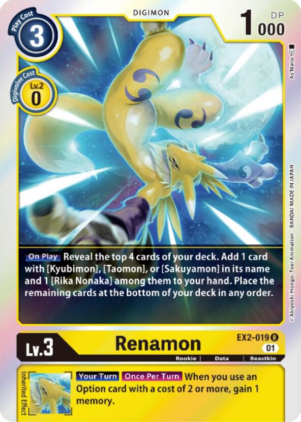 Renamon card image