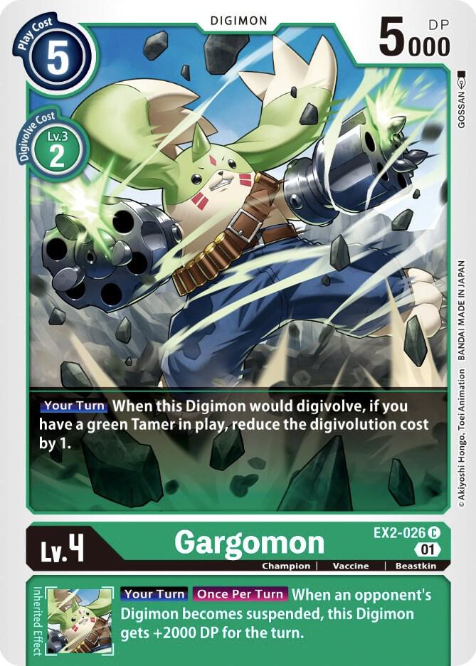 Gargomon card image
