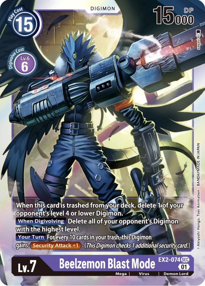 Beelzemon Blast Mode card image