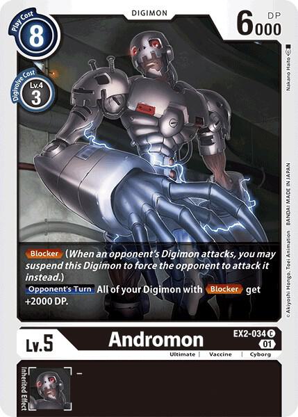 Andromon card image