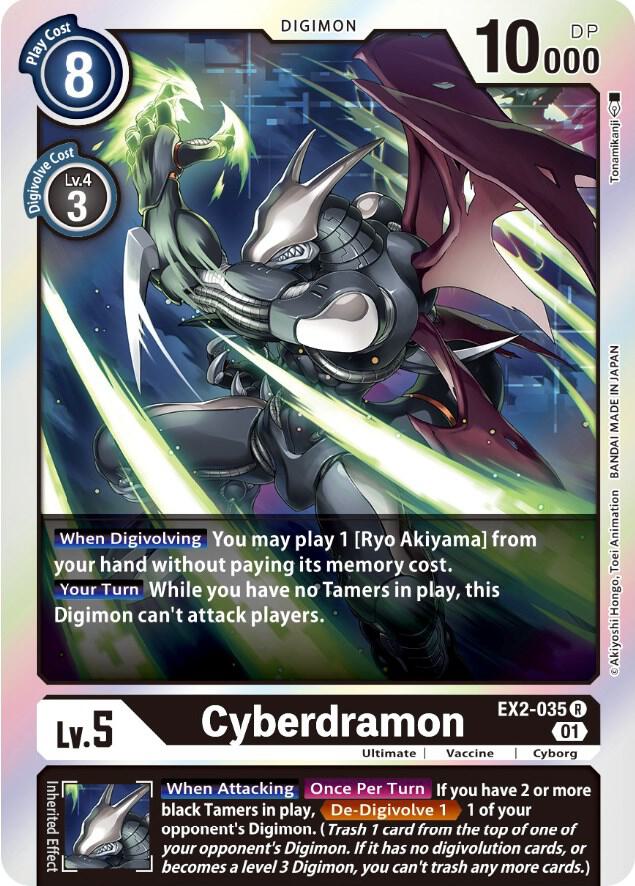 Cyberdramon card image