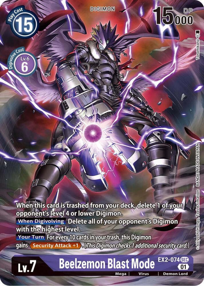 Beelzemon Blast Mode (Alternate Art) card image
