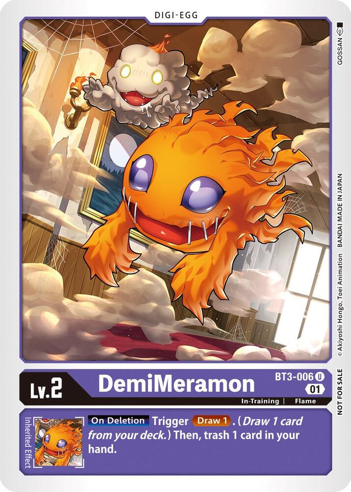 DemiMeramon - BT3-006 (Winner Pack New Awakening) card image