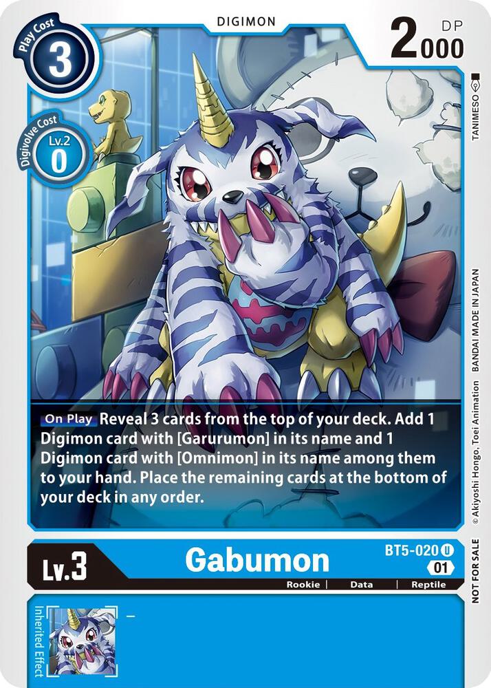Gabumon - BT5-020 (Winner Pack New Awakening) card image