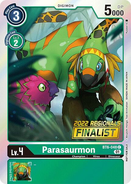 Parasaurmon (2022 Championship Online Regional) [Online Finalist] card image