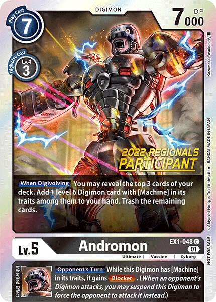 Andromon (2022 Championship Online Regional) [Online Participant] card image