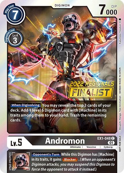 Andromon (2022 Championship Online Regional) [Online Finalist] card image
