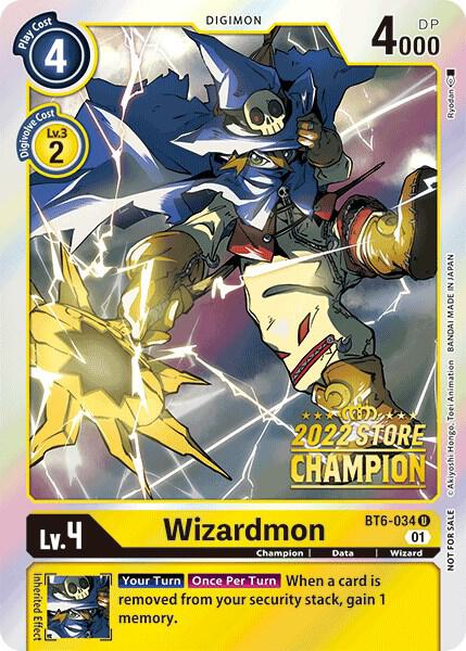 Wizardmon (2022 Store Champion) card image