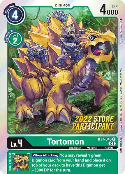 Tortomon (2022 Store Participant) card image