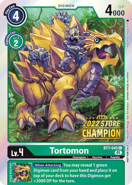 Tortomon (2022 Store Champion) card image
