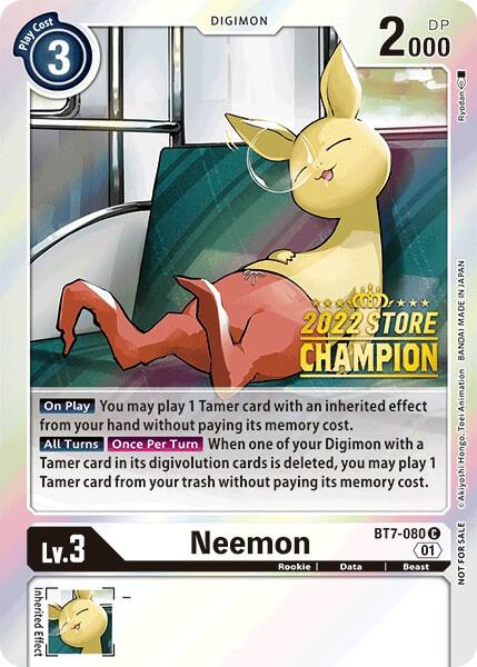 Neemon (2022 Store Champion) card image
