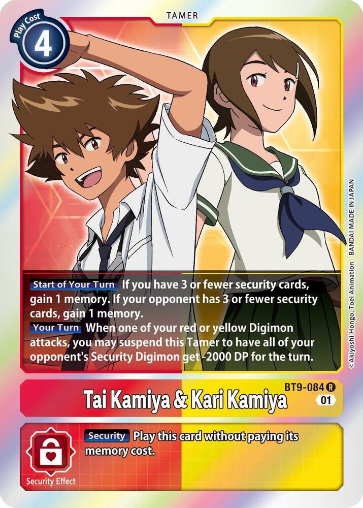 Tai Kamiya & Kari Kamiya card image