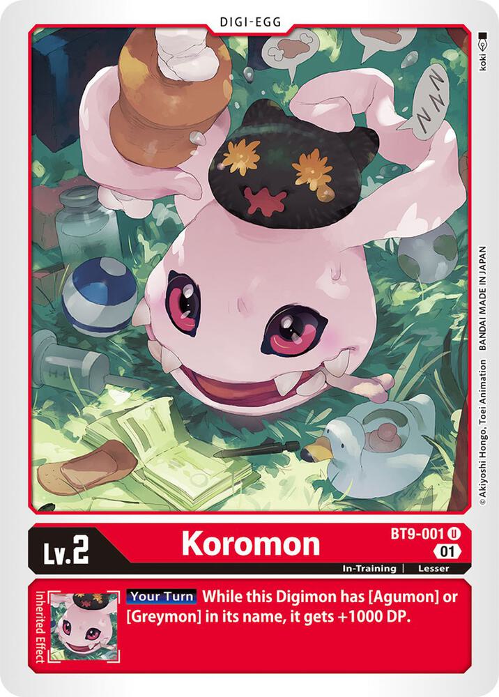 Koromon card image
