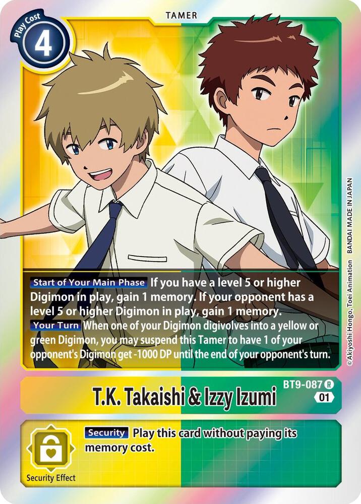 T.K. Takaishi & Izzy Izumi card image
