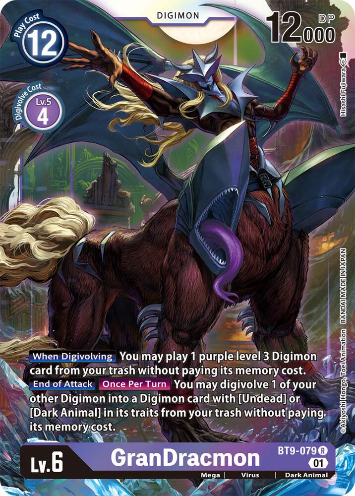GranDracmon card image