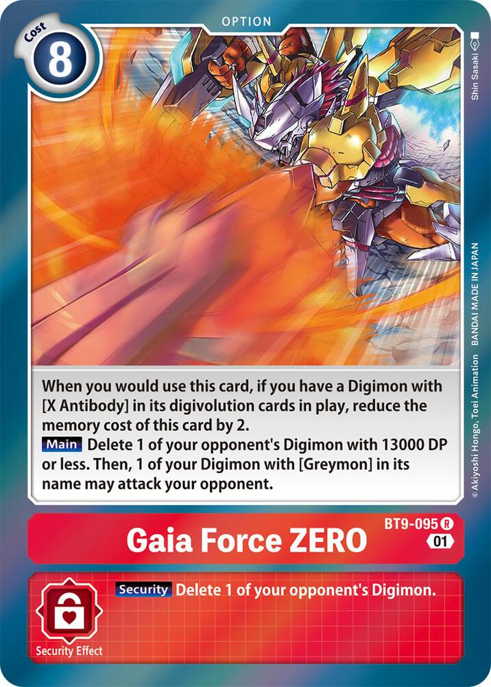 Gaia Force ZERO card image