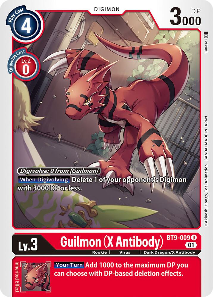 Guilmon (X Antibody) card image