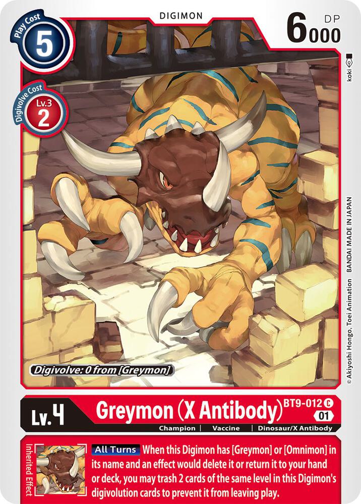 Greymon (X Antibody) card image
