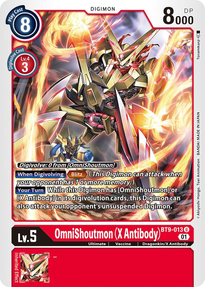 OmniShoutmon (X Antibody) card image