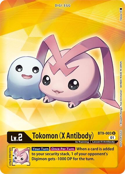 Tokomon (X Antibody) (Box Topper) card image