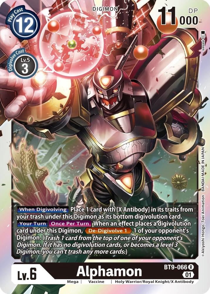 Alphamon card image