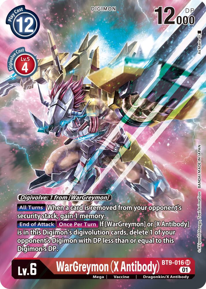 WarGreymon (X Antibody) (Alternate Art) card image