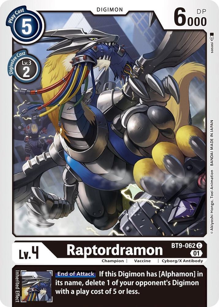 Raptordramon card image
