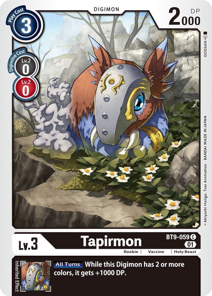 Tapirmon card image