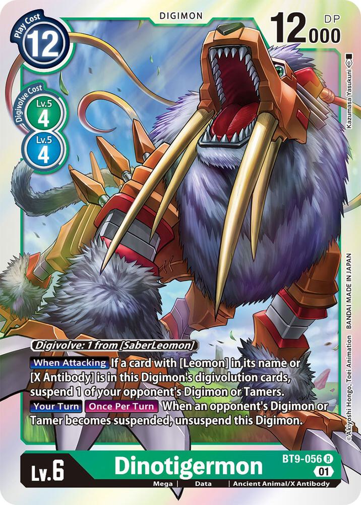 Dinotigermon card image