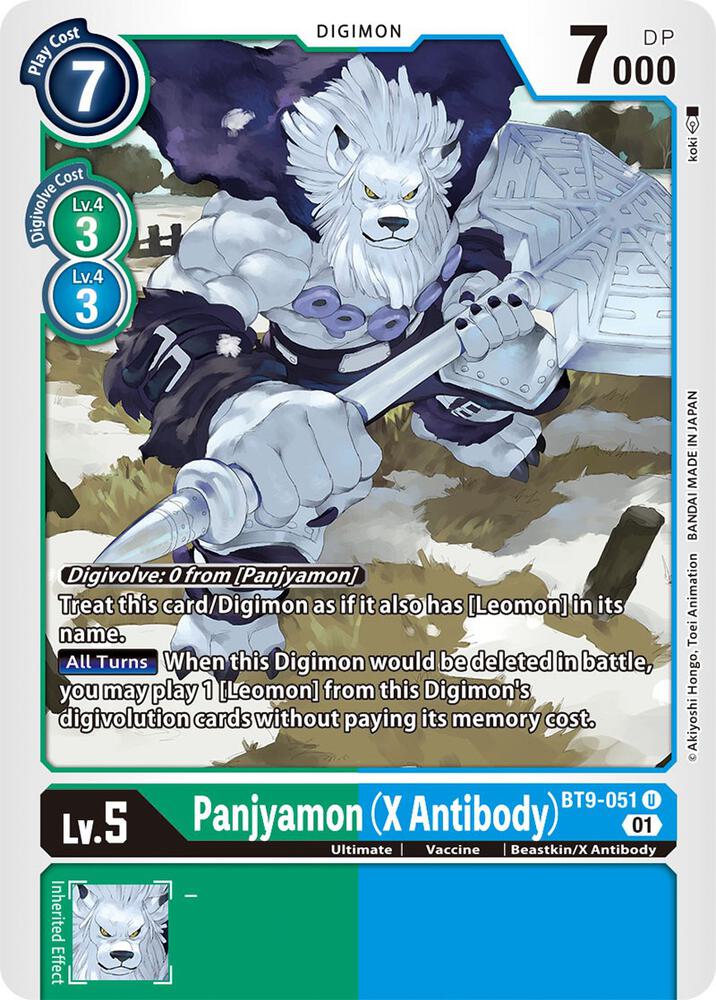 Panjyamon (X Antibody) card image