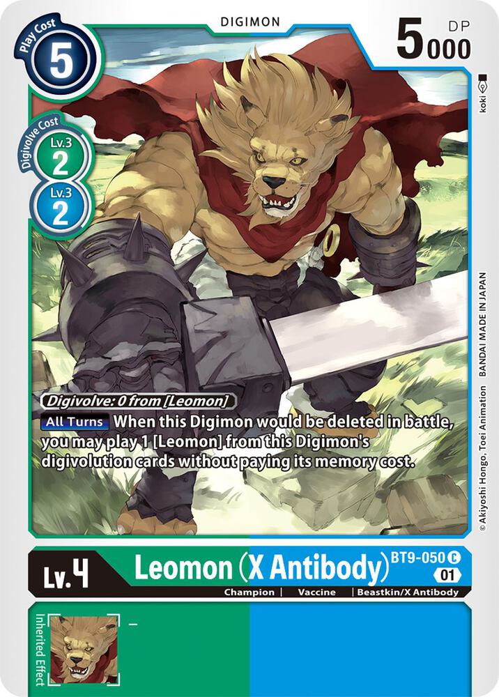 Leomon (X Antibody) card image