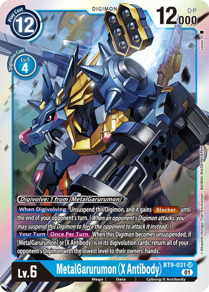 MetalGarurumon (X Antibody) card image