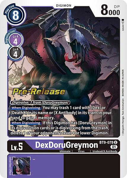 DexDoruGreymon card image