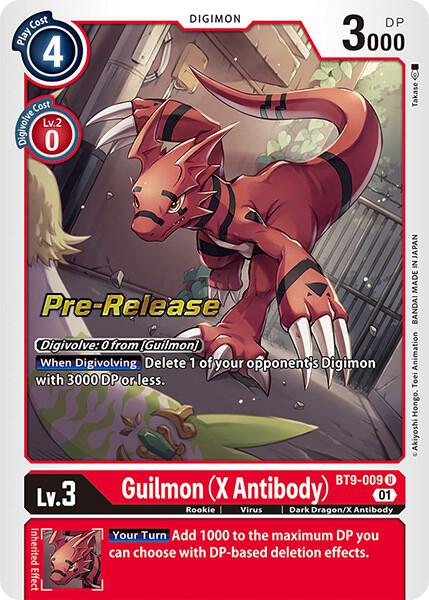 Guilmon (X Antibody) card image